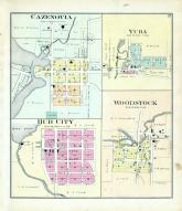 Cazenovia, Yuba, Hub City, Woodstock, Richland County 1895